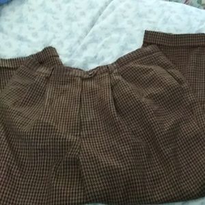 Talbots wool cropped dress slacks